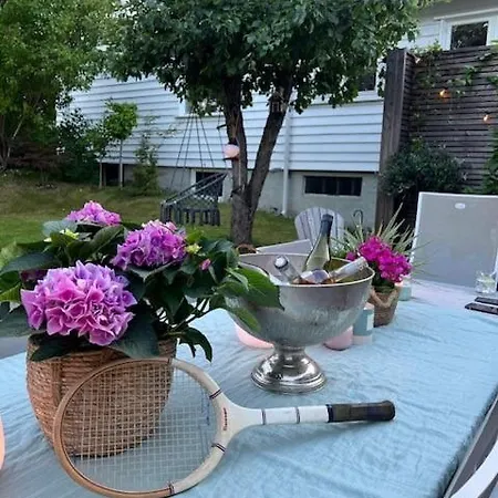 Villa Seaside At Beautiful Bygdoy With Garden And Terraces, Close To Beach, Sights And 10 Min To Center Oslo